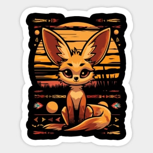 Eternal Fox Invocations Sticker